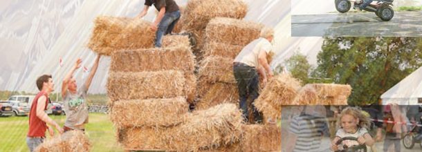 17 JUNI Strobalen laden en Skelterrace